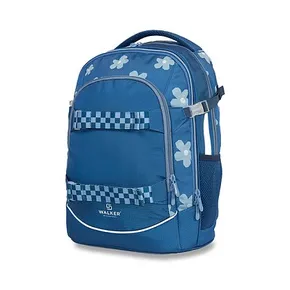 Walker Fame Uni Flower Blue Schulrucksack
